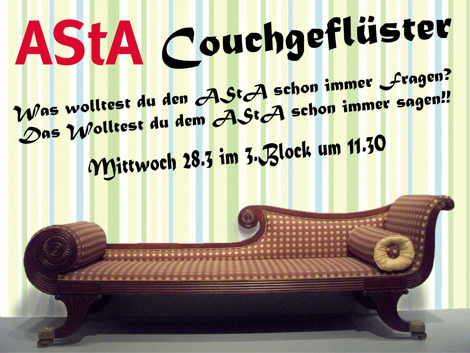 Couchgeflüster - Mi. 28.03.2012, 3.Block
